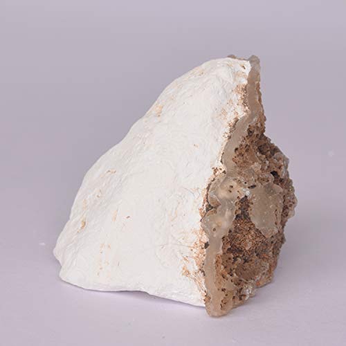 GEMHUB Rare Raw White Opal Chunk 144.00 Ct Uncut Rough Opal